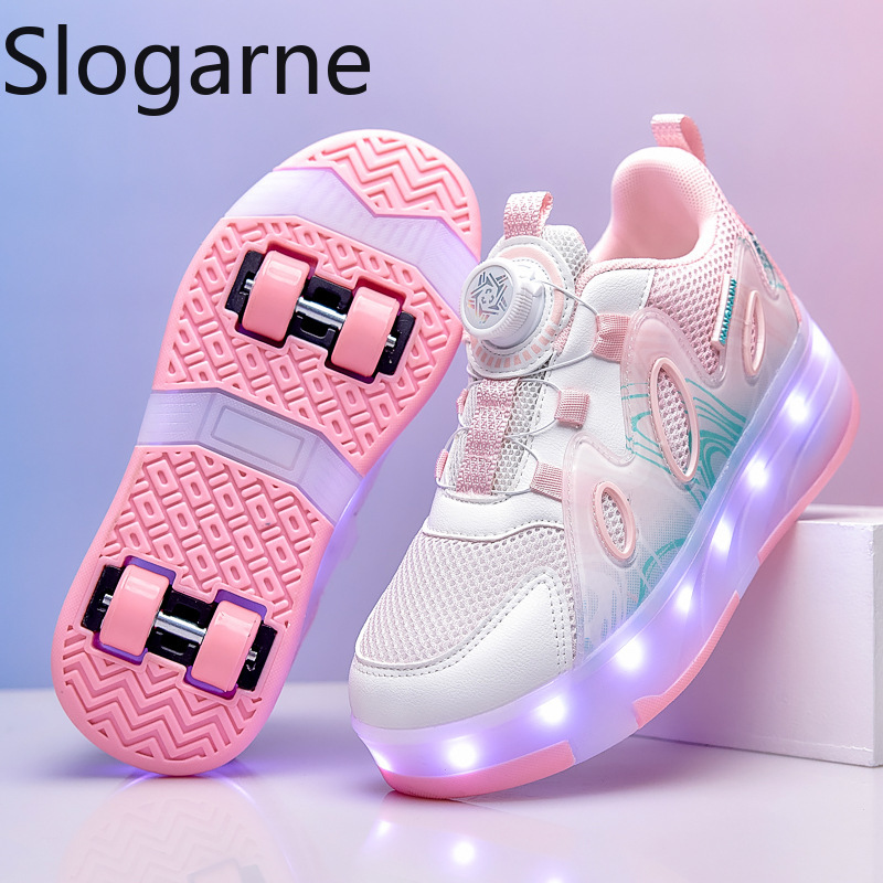Running Shoes - Novos Tênis de Rodinhas de Malha