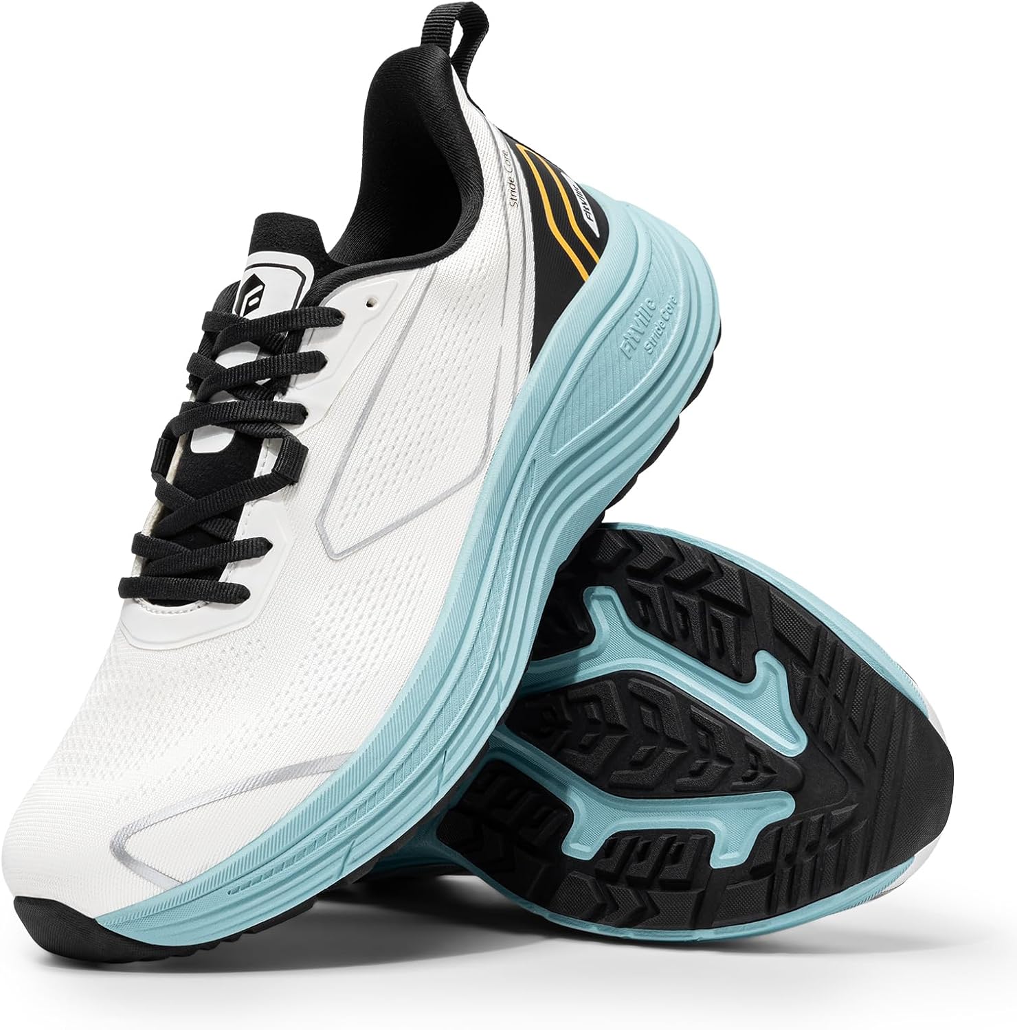 Lightweight Road Running Shoes - Tênis FitVille Masculino de Ajuste Amplo