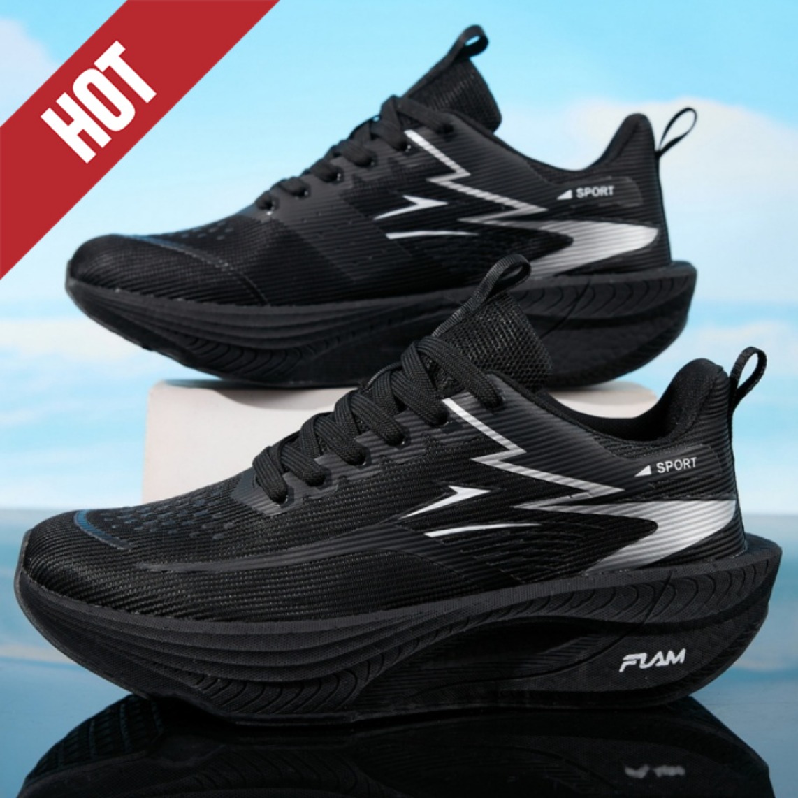 Carbon Plate Marathon Racing Shoes - Tênis de Corrida para Maratona com