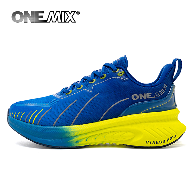 Onemix branco tênis de corrida - Reflective Night Running Shoes avaliação e preço
