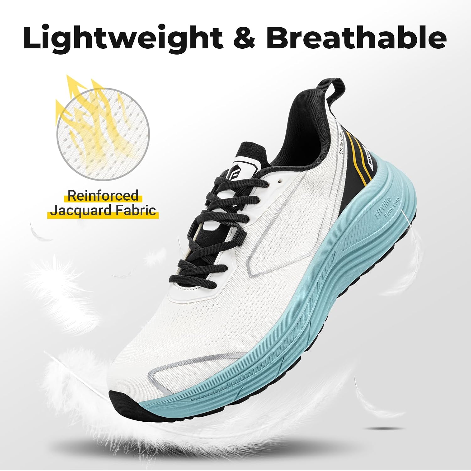 Tênis FitVille Masculino de Aj - Lightweight Road Running Shoes avaliação e preço
