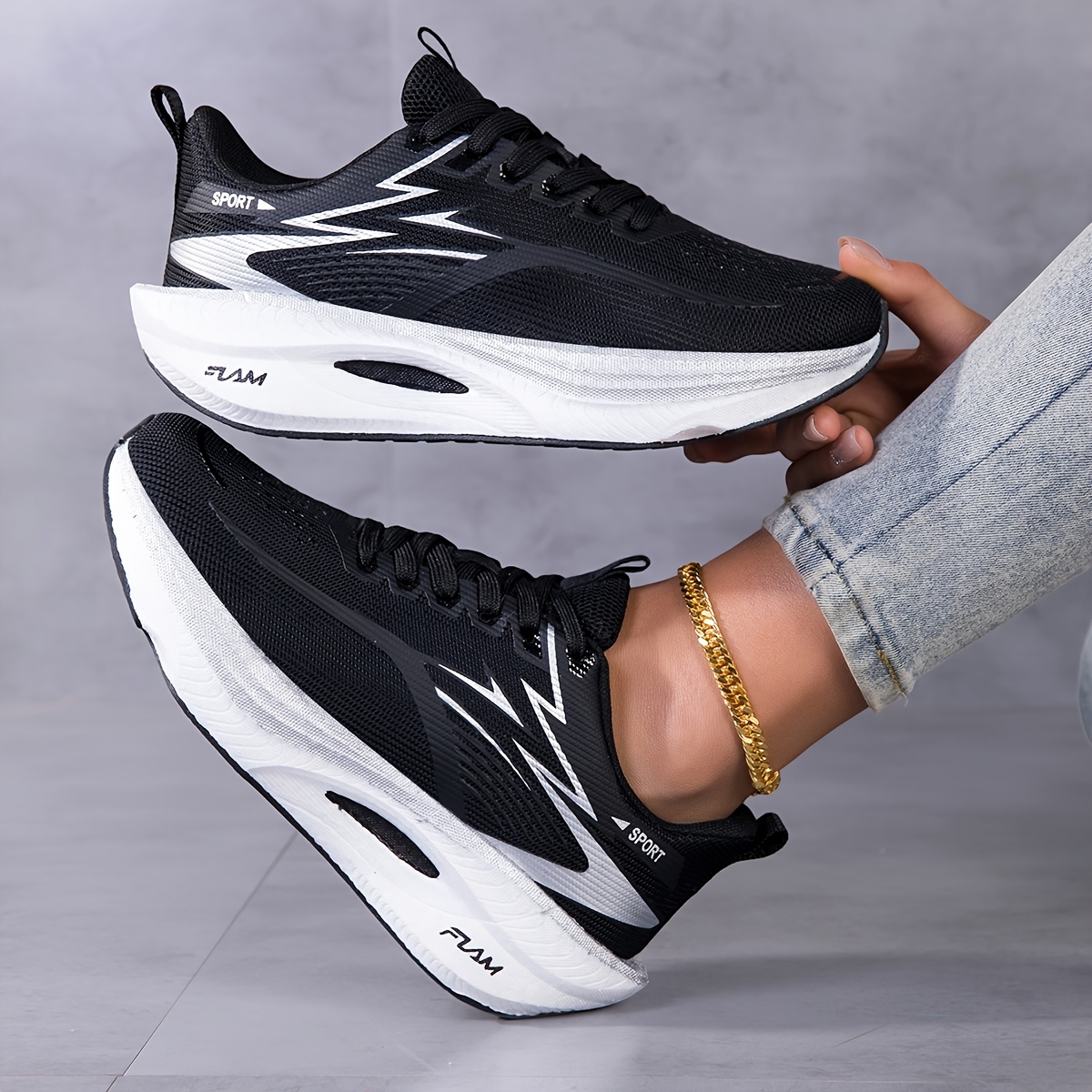 Tênis Femininos Respiráveis e  - Breathable Mesh Athletic Shoes avaliação e preço