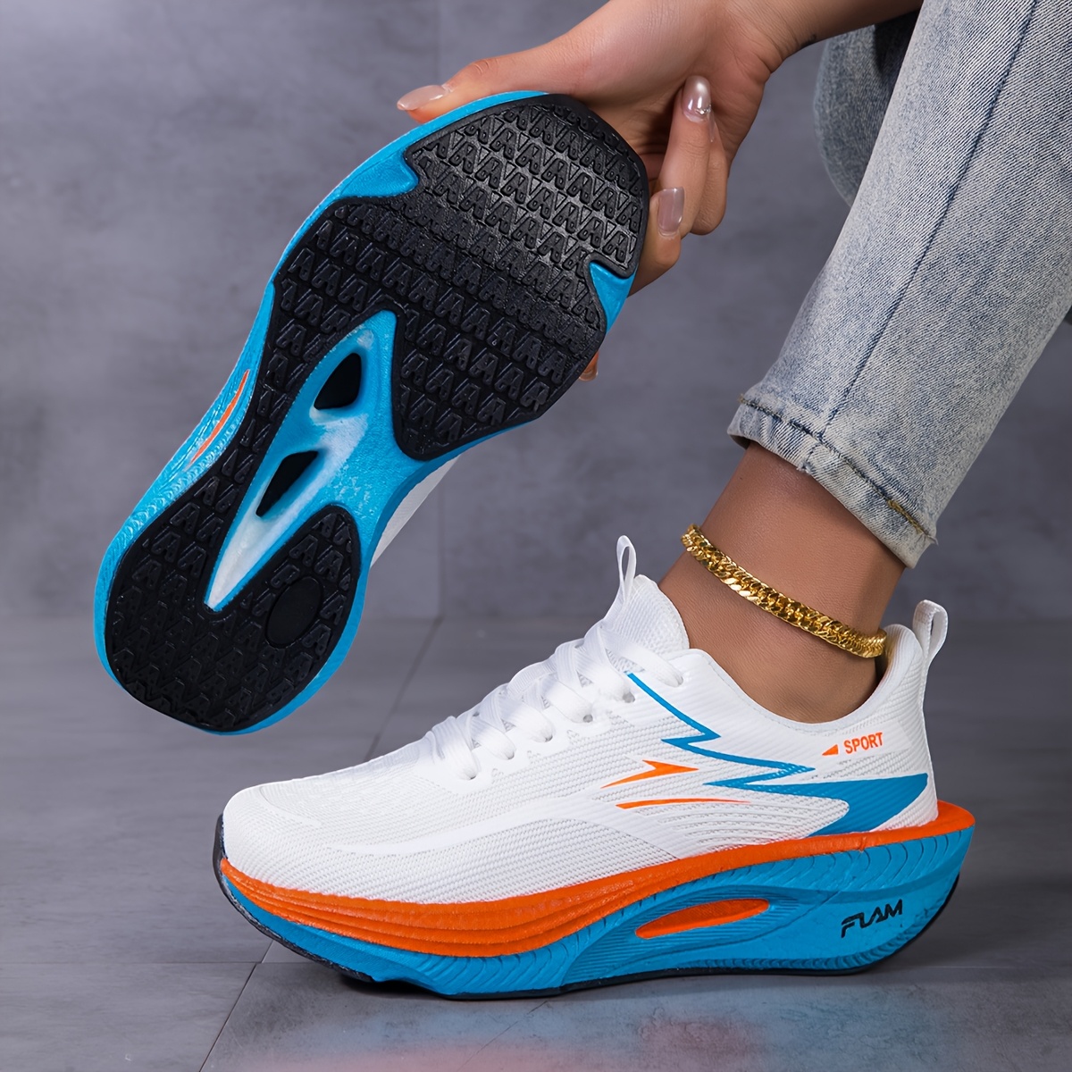 Tênis Femininos Respiráveis e  - Breathable Mesh Athletic Shoes avaliação e preço