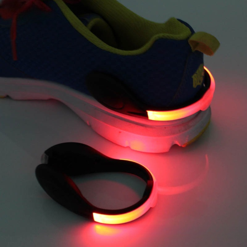 1 unidade de luz de aviso de s - Reflective Night Running Shoes avaliação e preço