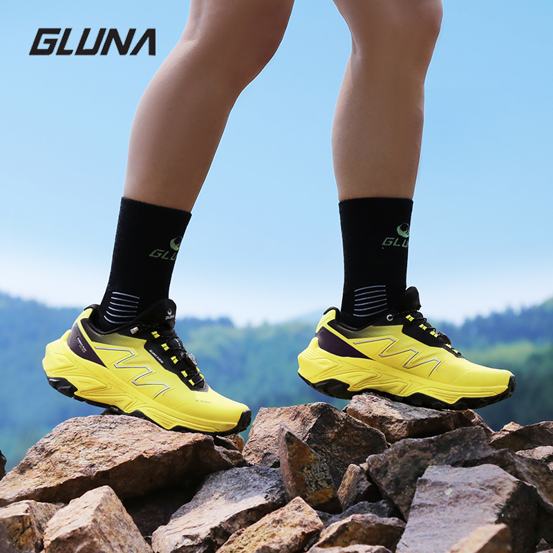 Tênis de Corrida Off-road GLUN - Anti Slip Trail Running Sneakers avaliação e preço