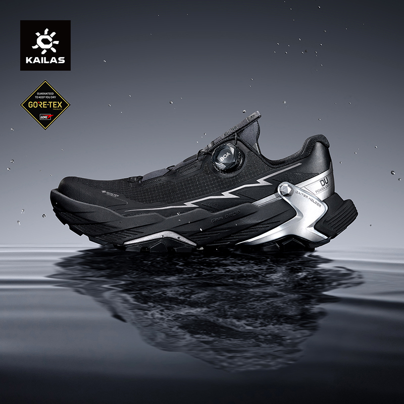 KAILAS FUGA PRETO SOLITUDE DU  - Waterproof Goretex Running Shoes avaliação e preço